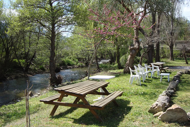 Garten Auberge de Tesa