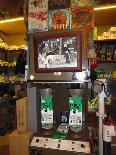 Kaffee frisch geröstet im Le bon Cafe